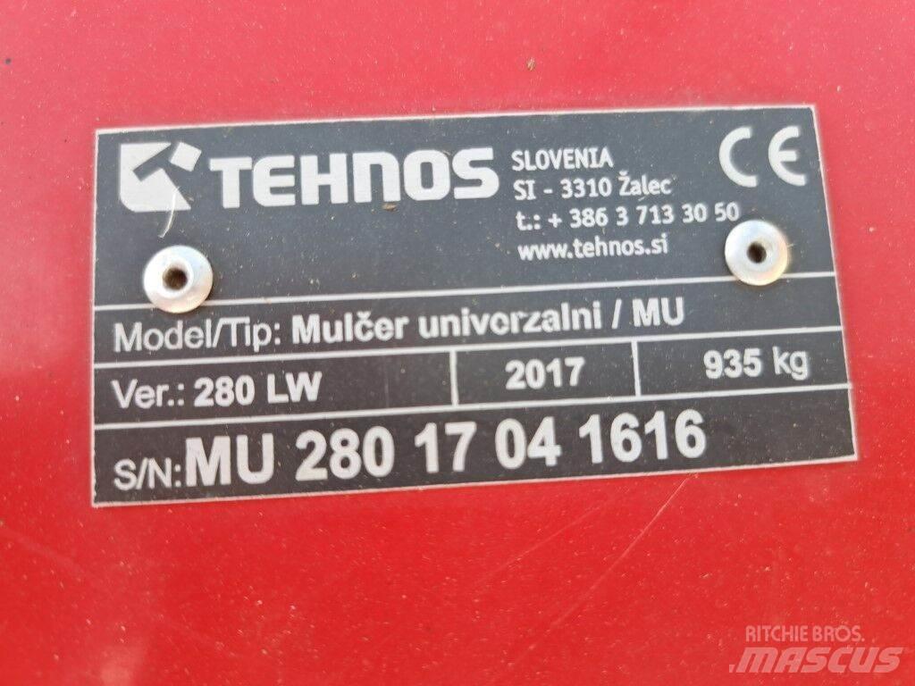Tehnos MU 280 LW Gadanheiras e cortadores de folhas para pastos