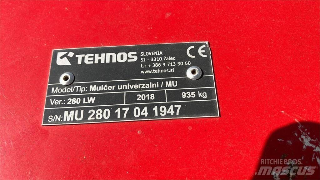 Tehnos MU 280 LW Gadanheiras e cortadores de folhas para pastos