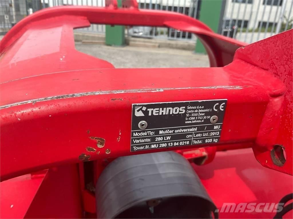 Tehnos MU 280 LW Gadanheiras e cortadores de folhas para pastos