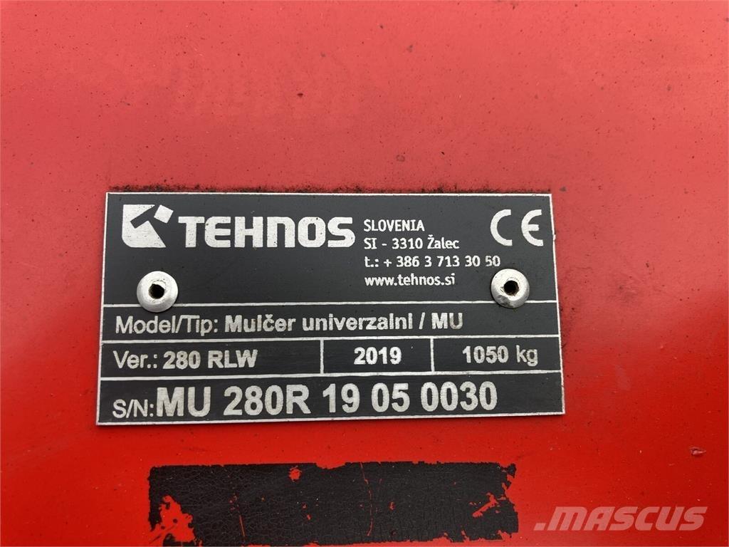 Tehnos MU 280LW Gadanheiras e cortadores de folhas para pastos