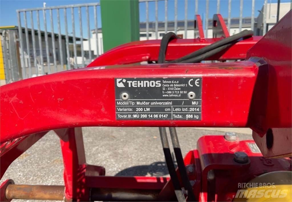 Tehnos MU200LW Gadanheiras e cortadores de folhas para pastos