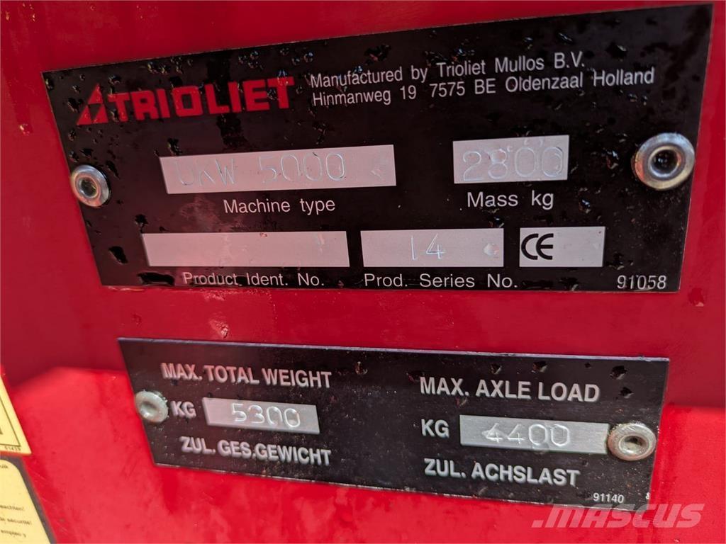 Trioliet UKW 5000 Agricultura - Outros
