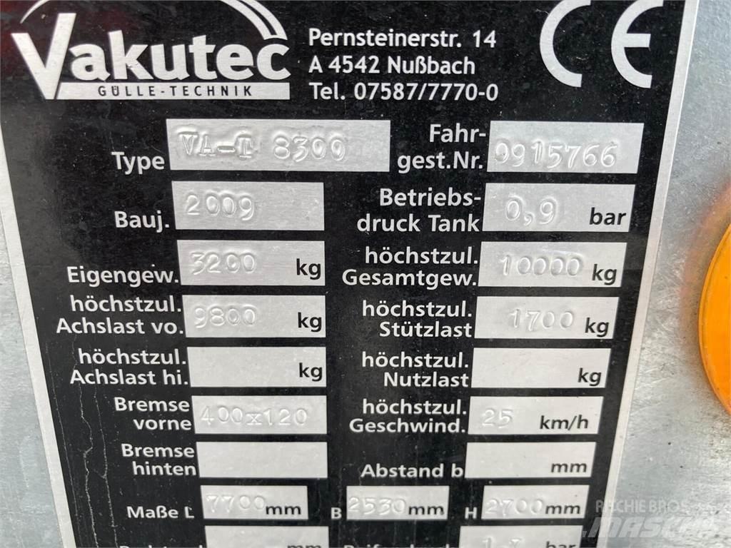  Vakutec VA-T 8300 Camiões-cisterna de lamas