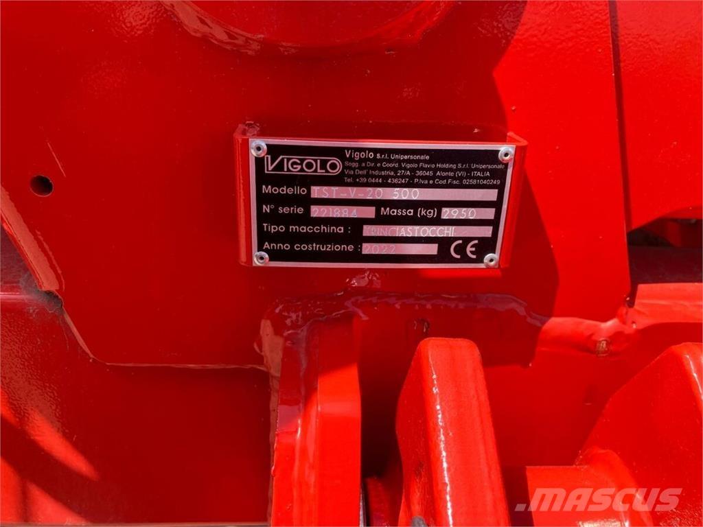  Vigolo TST-V - 25 500 Gadanheiras e cortadores de folhas para pastos