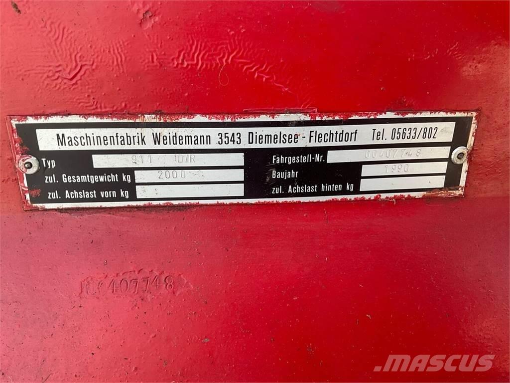 Weidemann 911D/R Carregadoras frontais e escavadoras