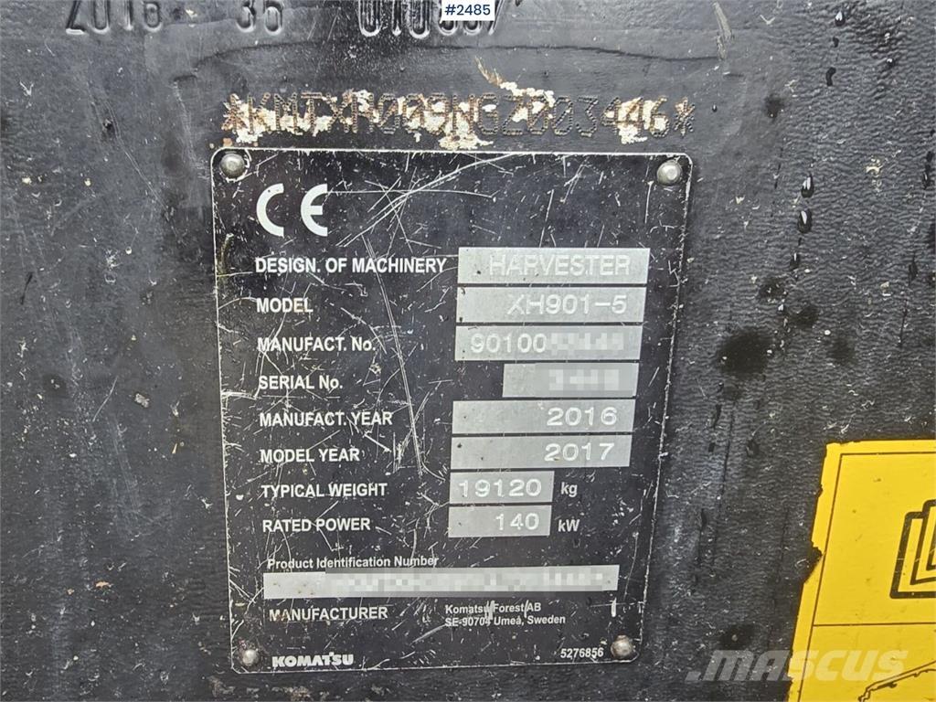 Komatsu HX 901-5 Processadores florestais