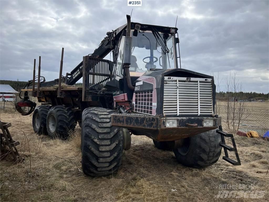 Valmet 860 Forwarders florestais