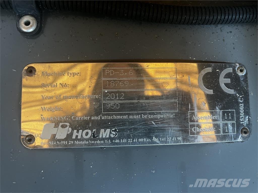 Holms PD 3,6 Lâminas de neve e arados