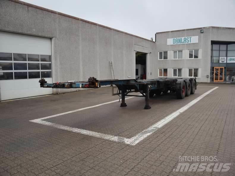 HFR Containerchassis Semi Reboques Porta Contentores