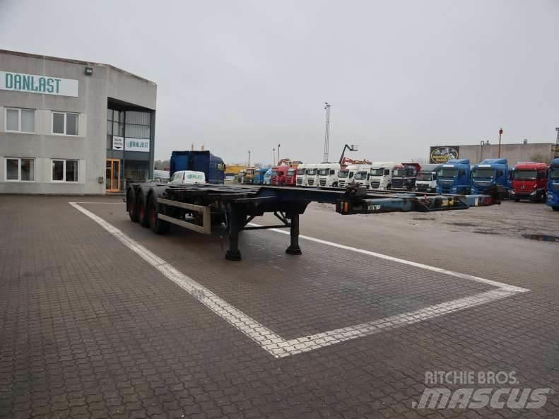 HFR Containerchassis Semi Reboques Porta Contentores