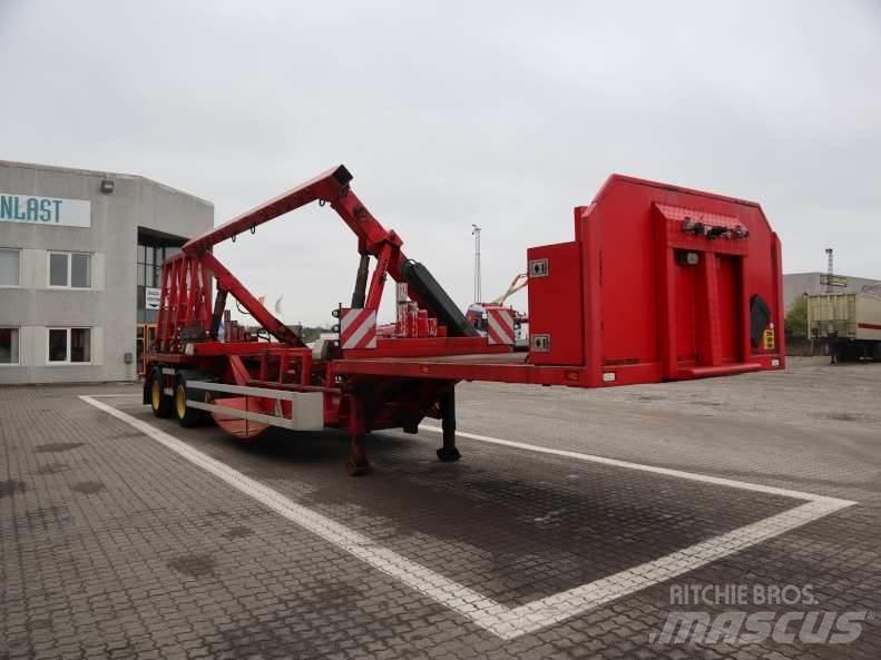 Kel-Berg Flangetrailer Semi Reboques estrado/caixa aberta