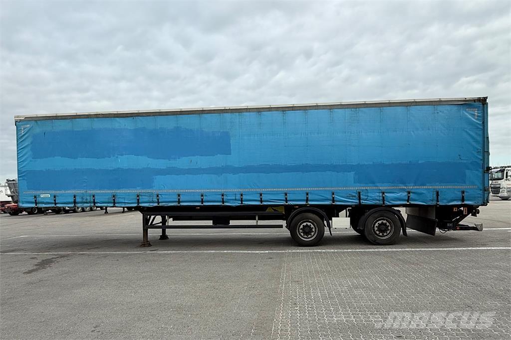 Krone 34 pl. Camiões reboque de cidade