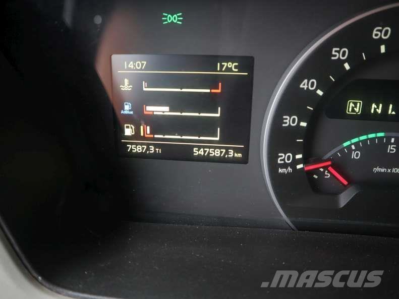 Volvo FM 500 EURO 6 Camiões caixa desmontável com elevador de cabo