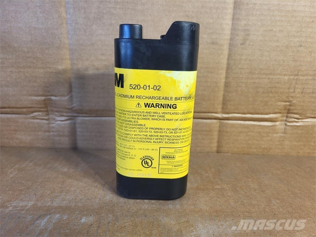  3M 520-01-02R01 Baterias