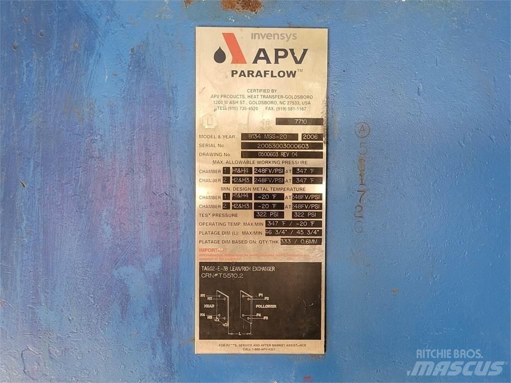 APV B134 MGS-20 Construção - Outros
