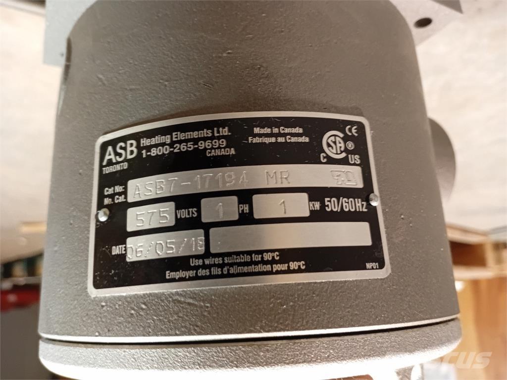  ASB7-17194 MR Equipamento de aquecimento e descongelamento