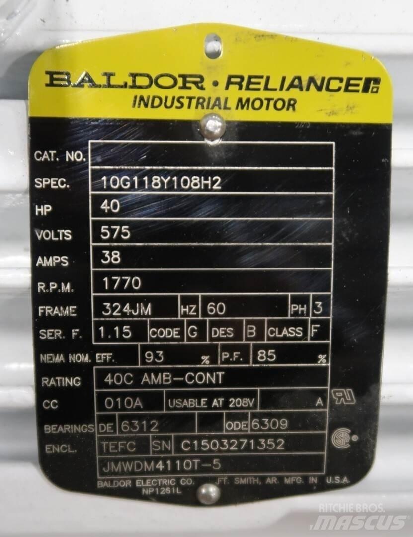 Baldor 10G118Y108H2 Motores industriais