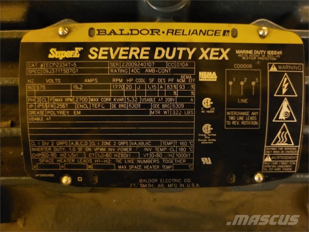 Baldor ECP2334T-5 Motores industriais