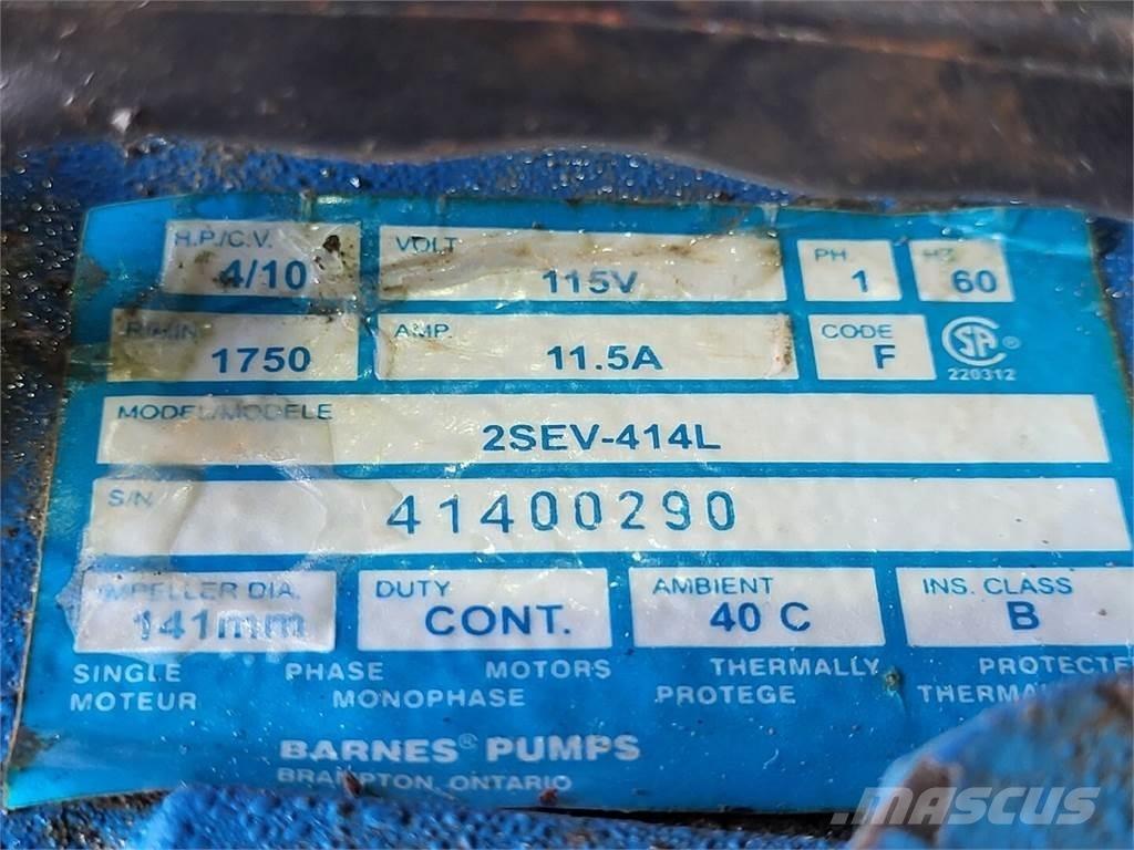  BARNES 2SEV-414L Bombas de água
