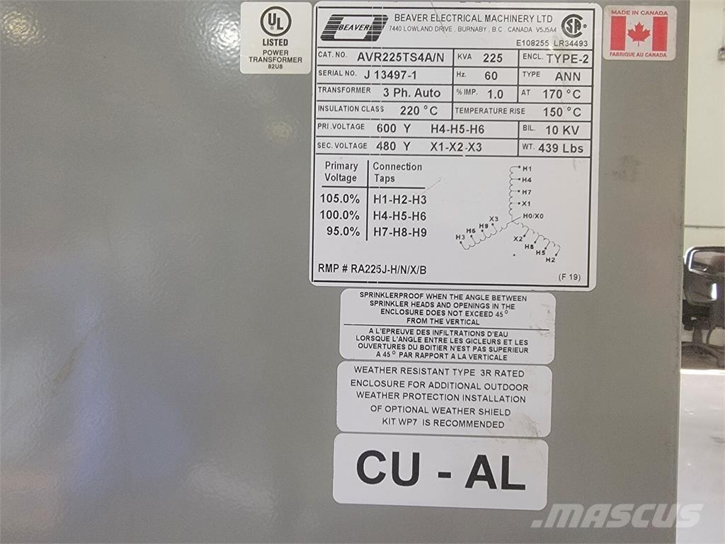  BEAVER AVR225TS4A/N Construção - Outros
