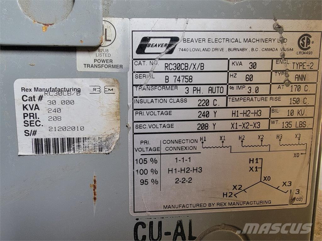  BEAVER RC30CB/X/B Construção - Outros
