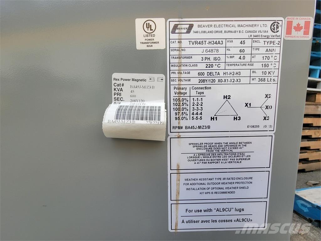  BEAVER TVR45T-H34A3 Construção - Outros
