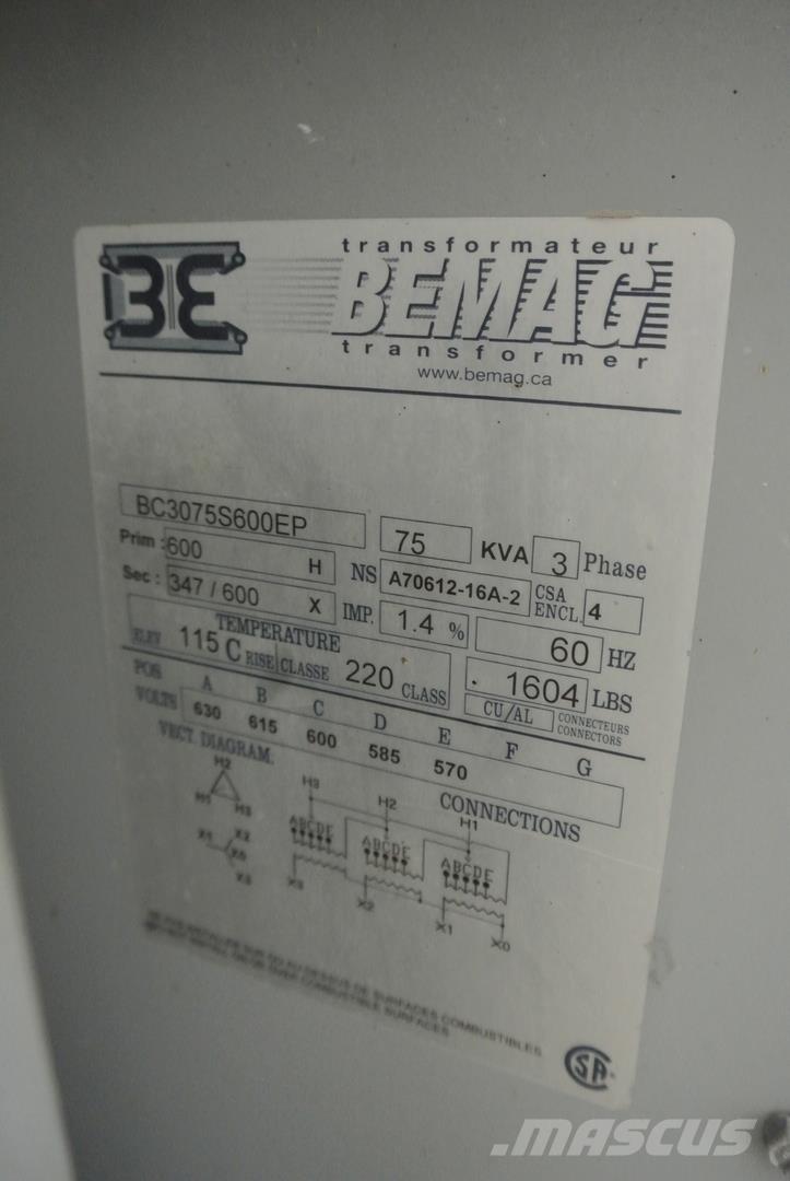  BEMAG BC3075S600EP Construção - Outros
