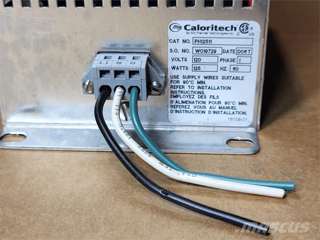  CALORITECH PH1251T1 Equipamento de aquecimento e descongelamento