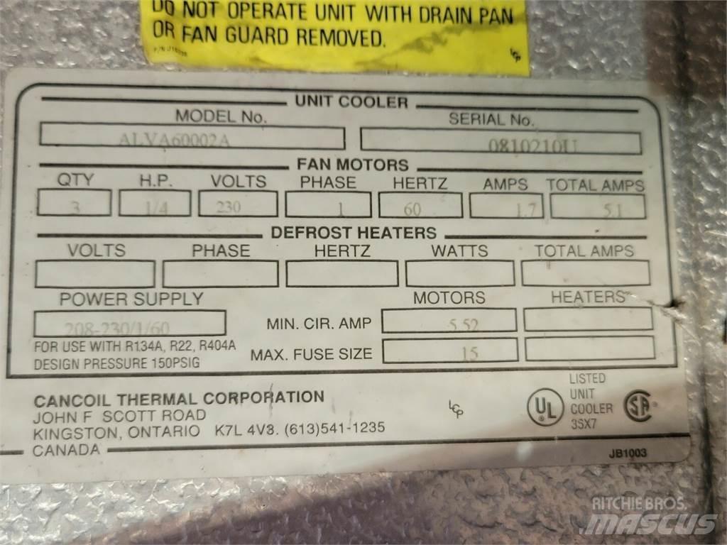  CANCOIL ALVA60002A Equipamento de aquecimento e descongelamento