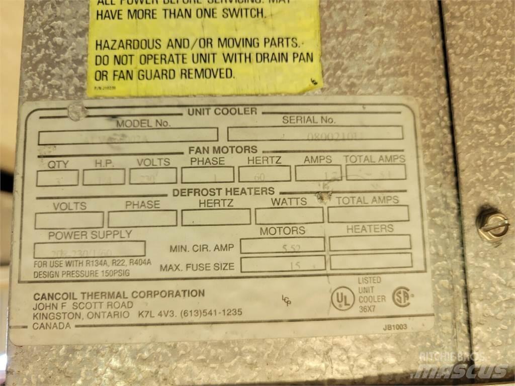  CANCOIL ALVA60002A Equipamento de aquecimento e descongelamento