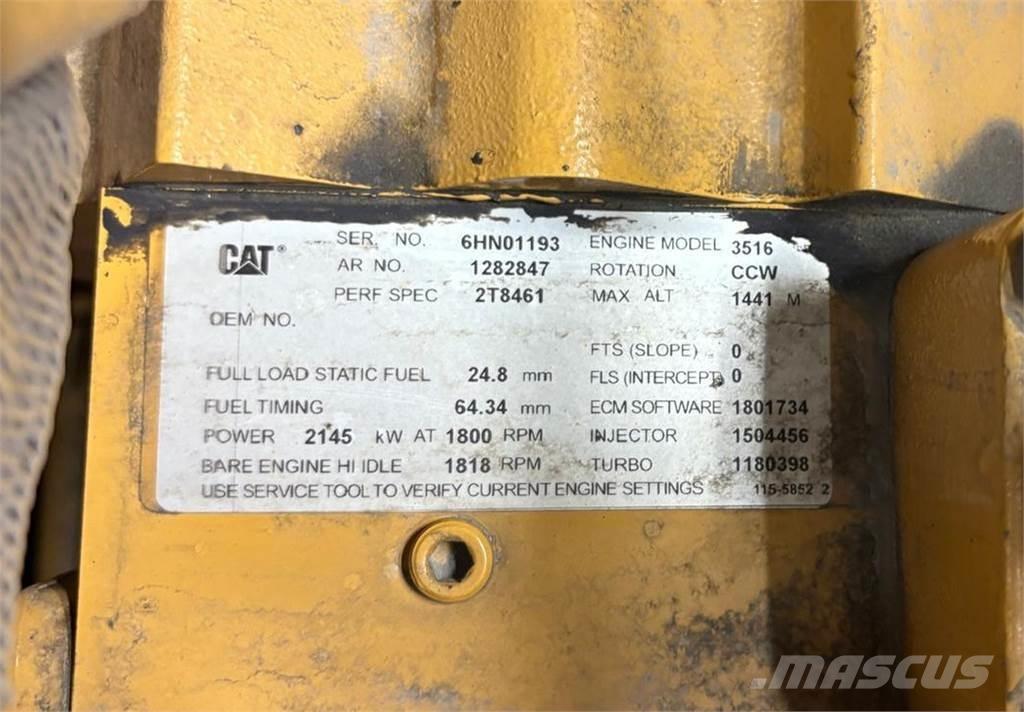CAT 3516B Geradores Diesel