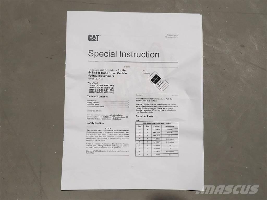 CAT 443-8546 Outros componentes