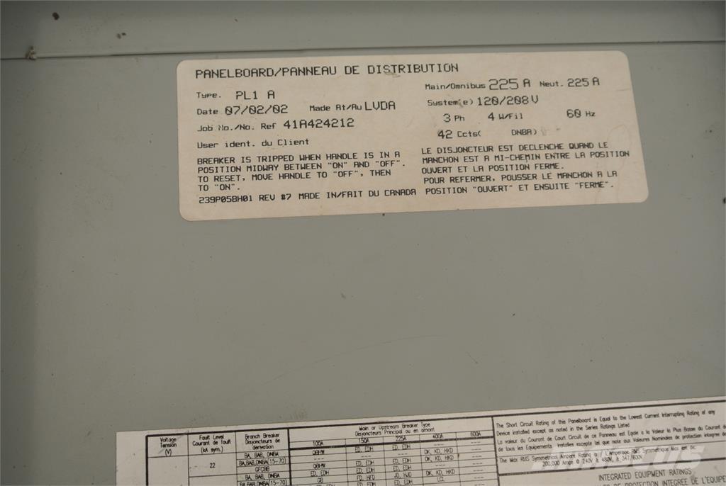  CUTLER-HAMMER PL1 A Construção - Outros
