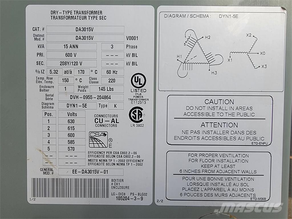 Delta DA3015V Construção - Outros
