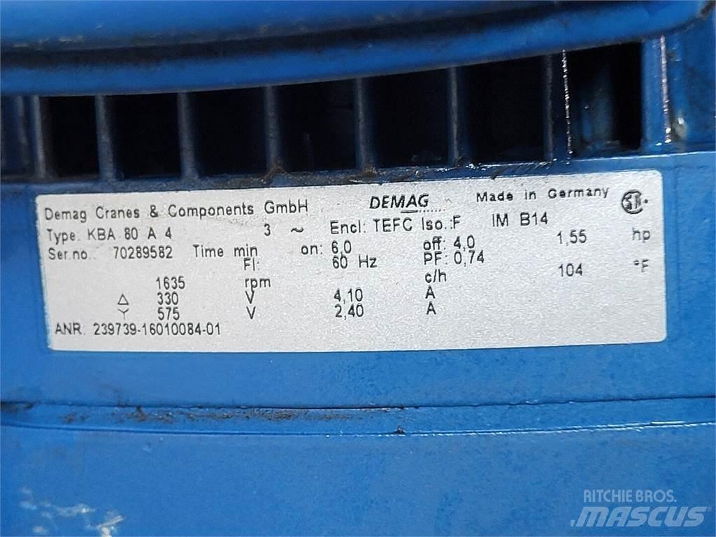Demag KBA80A4 Motores industriais