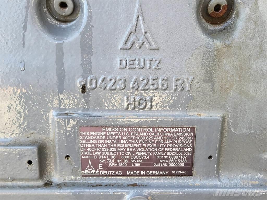 Deutz D914L06 Geradores Diesel