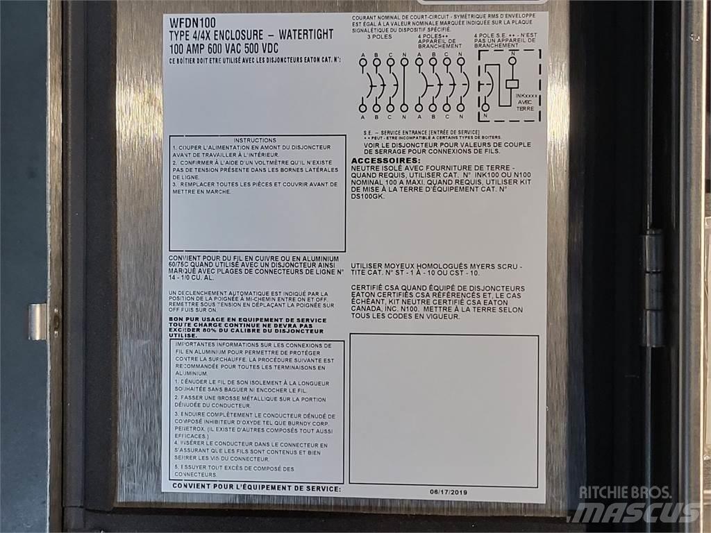 Eaton HFD3100S Construção - Outros
