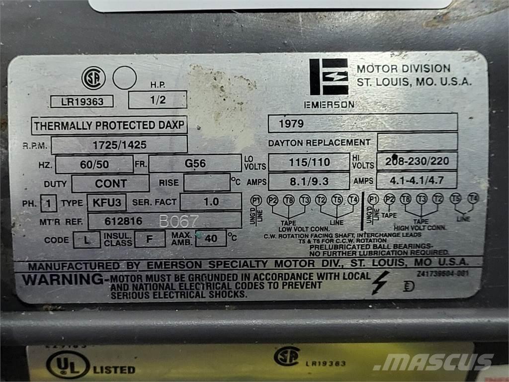  EMERSON 1979 Motores industriais