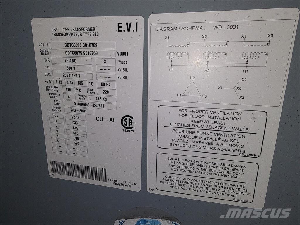 Evi CDTC0075S018769 Construção - Outros
