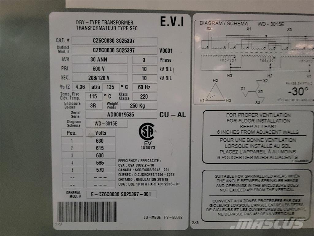 Evi CZ6C0030 S025397 Construção - Outros
