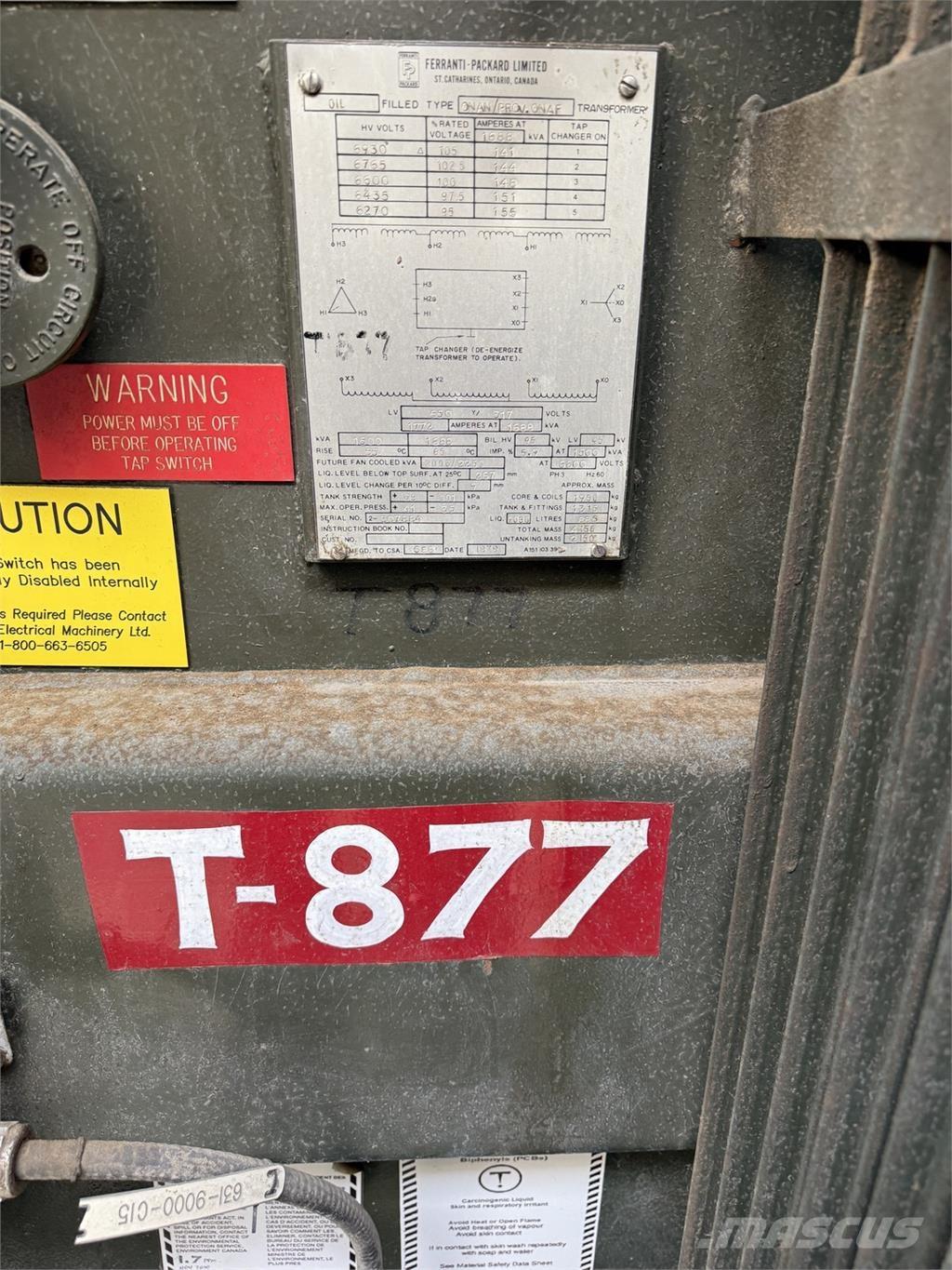  FERRANTI-PACKARD Construção - Outros
