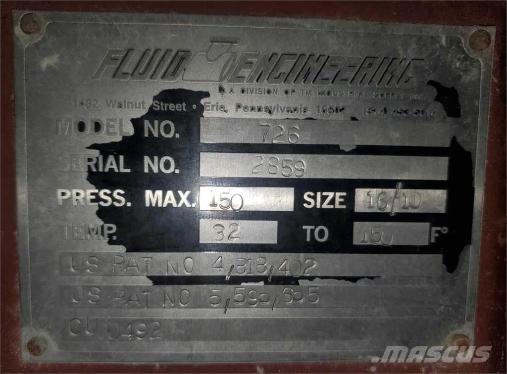  FLUID ENGINEERING 726 Equipamento de lavagem