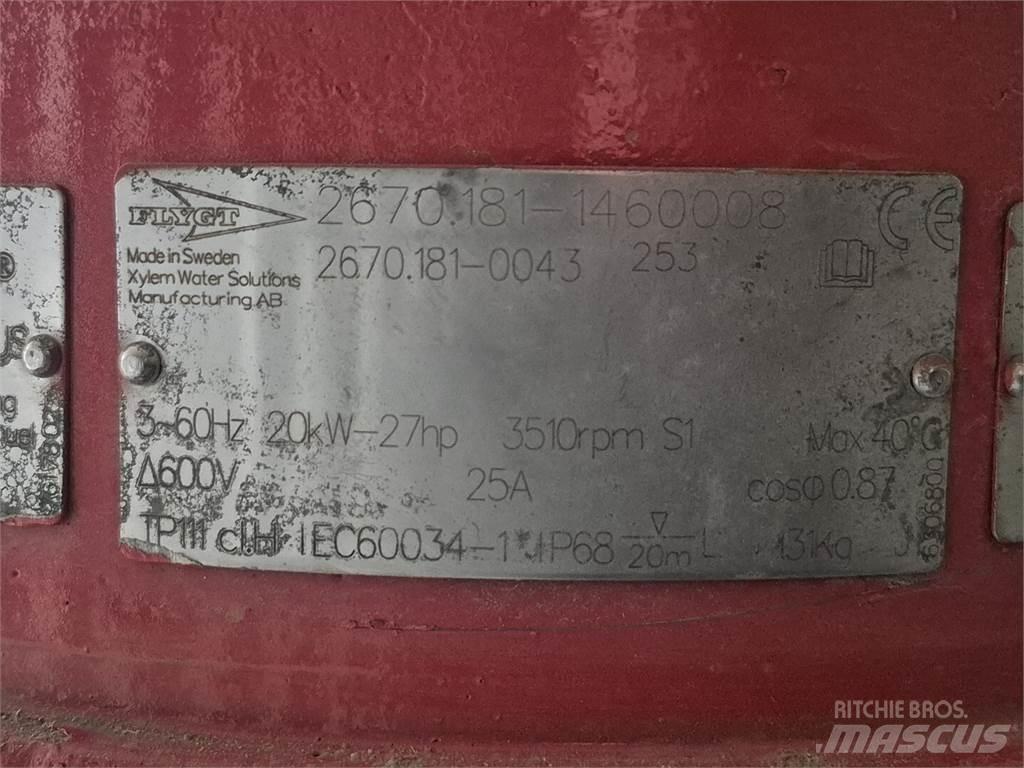 Flygt 2670.181-0043 Bombas de água