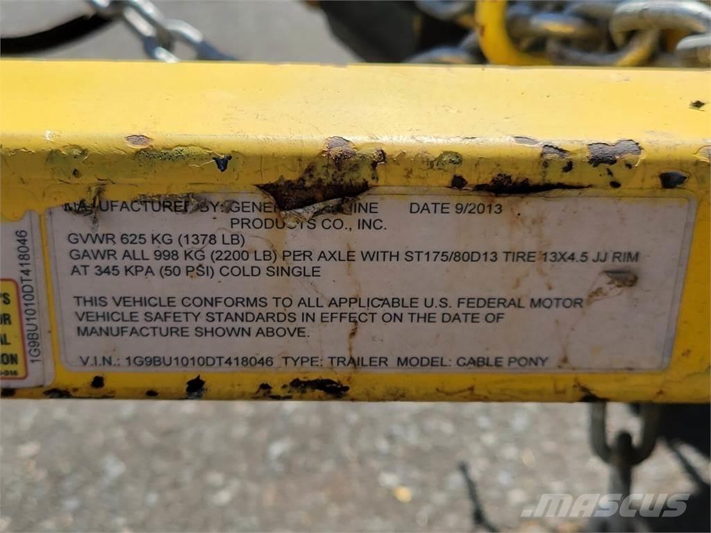  GMP Cable Pony Outros Reboques