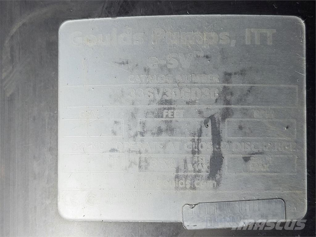  GOULDS 33SV30GD30 Bombas de água