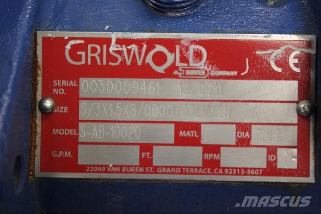  GRISWOLD S-AB-10020 Bombas de água