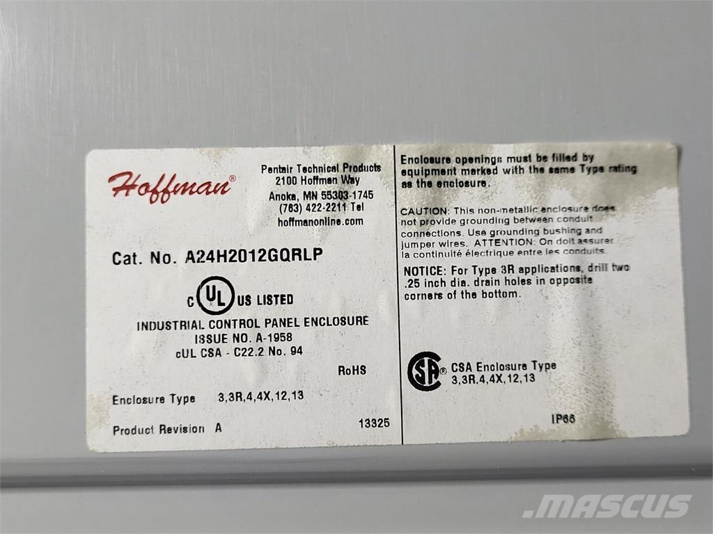 Hoffman A24H2012GQRLP Construção - Outros
