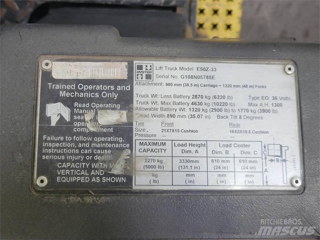 Hyster E50Z-33 Construção - Outros
