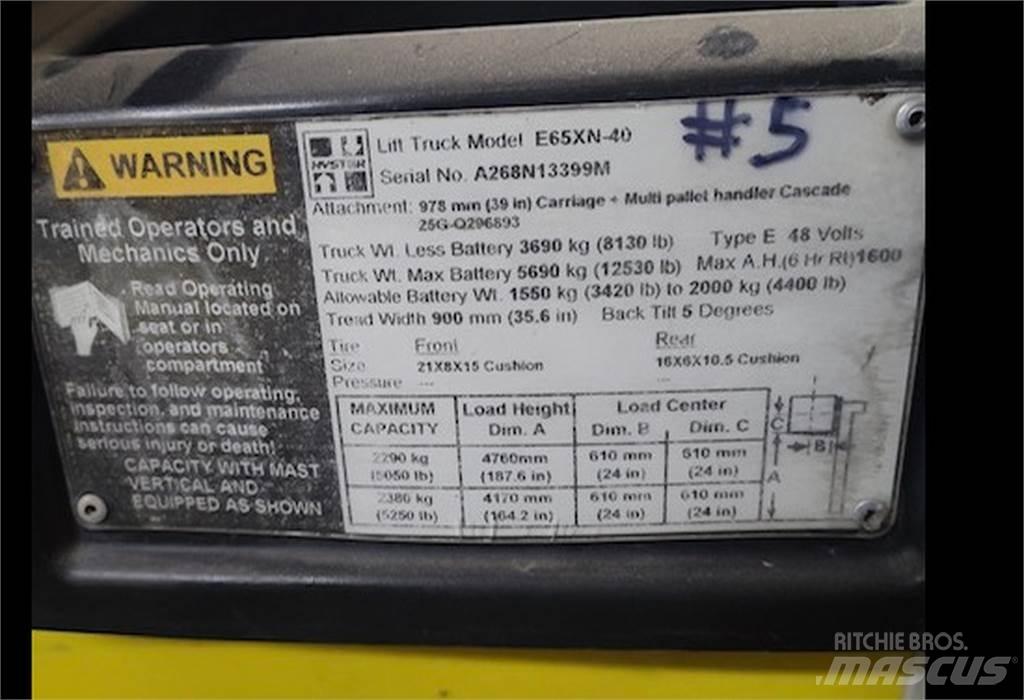 Hyster E65XN-40 Construção - Outros
