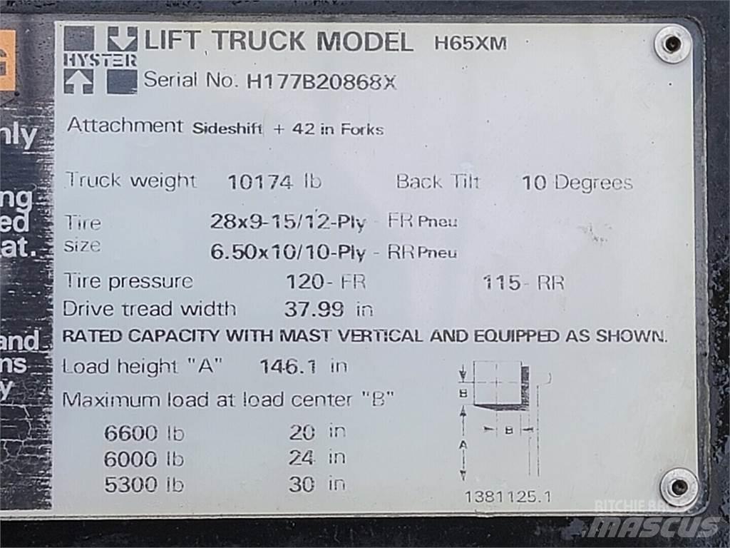 Hyster H65XM Construção - Outros
